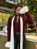 Nuevo Suéter Cardigan de Felpa de Manga Larga con Cuello Redondo de Botones, Estilo Dulce y Picante Europeo y Americano Transfronterizo, Ajustado, Otoño/Invierno 2026