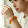 Zhou Lianfa Atacado Taobao Joias de Pedra Azul, Contas Budistas, Pulseiras de Cristal, Ágata, Pedra Olho de Tigre, Pulseiras de Cristal Rosa, Presentes