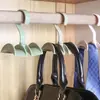 Gancho para Bolsa Multifuncional Estante de Almacenamiento Giratorio Clavo de Armario Colgador sin Clavos Colgador de Corbata Colgador de Bolsas Gancho para Ropa