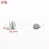 Venta al por mayor del fabricante Acero Inoxidable Presión de Aceite Colgante Cabeza Humana DIY Estilo Europeo y Americano Colgante Personalizado Accesorios de Joyería DIY