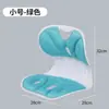 Almofada Corretora de Postura Infantil, Almofada de Assento Dobrável Protetora da Cintura, Assento Integrado Ergonômico, Cadeira de Escritório, Temática de Anime para Longos Períodos Sentado