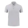 Camisa Polo de Color Sólido de Manga Corta Logo Personalizado Ropa de Trabajo Corporativa Camisa Publicitaria Actividad de Team Building Camisa Cultural Para Hombres y Mujeres Estilo Básico