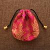 Bolsa de brocado bolsa de joias bolsa de pulseira prato de jogo de texto bolsa de contas bolsa da sorte bolsa de armazenamento cordão de contas bolsa de embalagem bolsa de joias