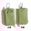 Cartera deportiva táctica mini multifuncional para hombre, bolsa para auriculares, tarjetero, monedero, mini monedero
