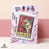 2026 Año del Caballo Estampados Culturales y Creativos Originales de Caballo Pegatinas Notas Adhesivas Decoración para Agenda y Funda de Teléfono Marcapáginas Souvenirs