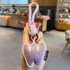 Chaveiro Pingente Criativo de Couro PU com 26 Letras, Simples para Casal Carro Bolsa Decoração de Chaveiro Presente