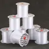Linha de Pesca Transparente Feita à Mão Material para Miçangas Linha de Pesca de Cristal Linha de Pesca Não Elástica Pulseira DIY Colar Acessórios de Joias