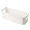 Caja de Almacenamiento Larga Multifuncional Divisor Artefacto Despeje de Gabinete Sin Tapa Escritorio Rectangular Almacenamiento de Fundas de Teléfono Engrosado