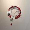 Pulsera de Cuentas de Vidrio Bolsa de la Suerte Estilo Chino como Fuego Nuevo Pulsera de Temperamento Moda China Joyería de Tendencia Nacional de Alta Gama