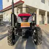 Tractor Pequeño Rojo Oriental Me704-6, 70 Caballos de Fuerza, Tracción en las Cuatro Ruedas, Doble Propósito para Tierra Húmeda y Seca, Rotocultivador, Garantía en Todo el País