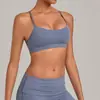 Arena Otoñal Cruzada Espalda Hermosa Ropa de Fitness para Yoga Ropa Exterior Running Sujetador de Yoga Sensación Desnuda Secado Rápido Ropa Interior Deportiva 4686