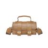 2025 Nueva Popular Color Sólido Casual Bolsa Pequeña Bolso de Mujer Correa Ancha para el Hombro Bandolera de un Solo Hombro Bolso Cuadrado Pequeño de Moda