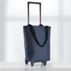 Carrito de compras manos libres, carrito pequeño de arrastre, carrito de bolsa de compras portátil plegable para el hogar