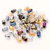 Contas de vidro cristal galvanizado contas de amendoim novos acessórios de joias diy contas soltas pulseira acessórios de cabelo fabricantes