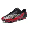 Zapatos de fútbol transfronterizos para niños, estudiantes y adolescentes, con tacos largos AG antideslizantes y transpirables para competición deportiva, tacos TF