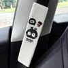 Protetor de Cinto de Segurança de Ombro Fofo Tendência Briquete Anti-Estrangulamento Universal Decoração de Interior de Carro Capa de Cinto de Segurança