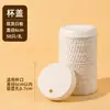 Tampas de papel descartáveis para copos para hotéis, restaurantes, salões de beleza e KTVs, tampas de papel à prova de poeira que podem ser impressas com logotipos e possuem furos