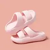 Pantuflas de Verano Gruesas para Mujer 2026 con Doble Correa, Sandalias de Playa Cómodas, Sandalias de Exterior Famosas en Internet con Suela Suave