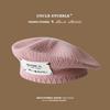 Boina de punto nueva de otoño e invierno, estilo coreano, sombrero de pintor retro artístico con cara de niña, sombrero de nube pequeña, moda