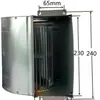 Ventilador de ar condicionado fan coil impulsor roda de ventilador voluta turbina motor de ventilador acessórios conjunto de carcaça da roda pá do ventilador duto do ventilador