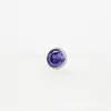 Astmf-136 Tazón de Titanio Taza Pendientes de Zirconia Cabeza G23 Aleación de Titanio Set de Paquete con Joyería de Cabeza de Zirconia 5A Multicolor Opcional