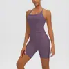 Ropa Nueva para Yoga Amigable con la Piel Espalda en T Tirantes Finos Sujetador Deportivo para Correr Shorts de Yoga de Cintura Alta Conjunto de Fitness