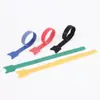 Fabricante de Gancho de Inyección de Lote Pequeño Personalización de Velcro Perforación Impresión Teñido Corte Procesamiento de Filas Diferentes Gancho y Bucle Cinta