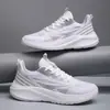 Novos Sapatos Femininos Primavera 2025 Tênis Esportivos Doces de Malha Leves e Versáteis Tênis de Corrida para Estudantes Sapatos com Solado Macio