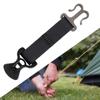 Hebilla de garra para fijación de cuerda de viento para tienda de campaña al aire libre, soporte ajustable para cuerda de viento, gancho de garra de acero inoxidable, accesorios