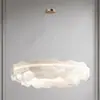 Lámpara de araña minimalista italiana para restaurante, Lámpara elegante y creativa de diseñador nórdico para sala de estar y villa, Iluminación moderna minimalista para barra de bar