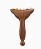 Tabla Gua Sha de Sándalo con Cuentas de Cuerno, Masajeador Pequeño, Peine para Meridianos, Herramienta de Belleza para Levantar el Cuello, Masajeador de Cuello