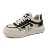 Nuevas zapatillas de malla blancas para mujer 2024 verano suela gruesa zapatos de malla para aumentar altura para mujer transpirables resistentes al desgaste zapatillas deportivas casuales