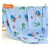 Cobertor de seda de algodão lençol de cama algodão artificial colcha de verão cobertor de bebê colcha fina de dupla camada para bebê colcha de verão de seda de algodão para crianças
