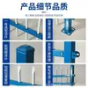 Venta al por mayor de barandillas de acero galvanizado, vallas de hierro forjado, barandillas protectoras para patios de fábricas y villas, vallas de pared de acero galvanizado en stock