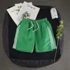 Pantalones Cortos Deportivos de Tres Rayas Estilo Academia Estilo Hong Kong para Estudiantes Menores Pantalones de Playa de Verano Ajustados Pantalones de Tres Puntos Estilo Coreano