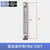 Varilla Indicadora de Nivel de Aceite YWZ-150T Tanque de Agua Indicador de Nivel de Agua Escala Termómetro Tanque de Aceite Hidráulico Marca de Aceite Carcasa de Aleación de Aluminio