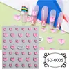 Zhengxiang Oferta Especial Transfronteiriça Frutas Decorações de Arte de Unhas DIY 5D Adesivos de Arte de Unhas em Relevo Adesivos de Unhas Personalizados Decalques Pequenos INS