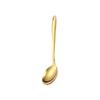 Conjunto de Colher e Pá de Aço Inoxidável Transfronteiriço Dourado Utensílios de Cozinha Conjunto de 14 Peças Colher de Sopa Colher para Pratos Pá Reta para Derramar Pá para Pó Grelhado Pá de Óleo