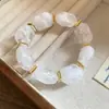 Accesorio de Vacaciones: Pulsera Multicolor de Cuentas de Cristal y Perlas de Arroz de Múltiples Capas, Joyería de Mano Bohemia Lujosa y de Alta Gama