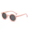 Nuevas Gafas de Sol para Niños Hombres Moda Lindas Montura Redonda Polarizadas Gafas de Sol para Bebé Venta al por Mayor de Fábrica Gafas de Silicona Suave Mujeres