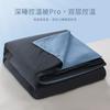 Enfriamiento de Verano Sueño Profundo Pro Lavable a Máquina Control de Temperatura Engrosado Doble Aire Acondicionado Colcha de Verano Dormitorio Colcha Individual