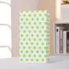 Saco de Papel Kraft Manual com Adesivo Estampado Festa Presente Sacola de Presente Sacola de Doces Fabricante Estoque Pronto