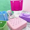 Bolsa de Playa Eva Spot Bolsa de Agujeros Eva Gran Capacidad Bolsa de Cosméticos de Viaje Bolsa para Mascotas Eva Bolsa de Media Luna Cesta de Compras