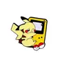 Broche Metálico de Consola de Videojuegos Pokemon, Pin Esmaltado de Dibujos Animados Pokemon, Accesorio de Ropa Estilo Retro Ins
