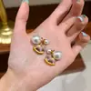 Colar Cavalo de Balanço Esmaltado Roxo Pérola Shijia da Moda para Mulheres, Pulseira de Moda de Nicho de Luxo Leve, Corrente de Clavícula