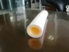 Tubo Isolante de Algodão para Isolamento de Furo de Ar Condicionado Branco Único com Relevo Manga Isolante de Espuma Doméstica à Prova de Umidade Economizador de Energia Absorvente de Choque Isolamento