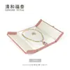 Nueva Caja de Joyería de Franela Octagonal Empaque para Anillos Colgantes Caja de Joyería Juego Pequeño de Collares Pendientes Joyería