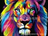 Pintura de diamante 5D transfronteiriça sala de estar camuflagem animal pintura decorativa DIY ponto cruz pintura de tijolo totalmente diamante fabricantes atacado
