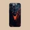 Adecuado para funda de teléfono móvil iPhone15 ojos de serpiente con sensor de choque