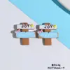 Dibujos Animados Resina Concha Marina Accesorios Pequeños Bricolaje Pegamento de Crema Agujero Hebilla de Zapato Papelería Taza de Agua Parche de Joyería Material